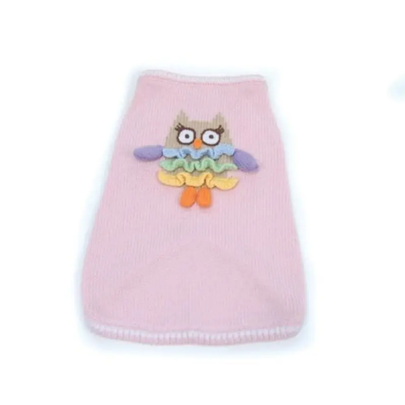 Owl Walk All Over You Sweater - Pink