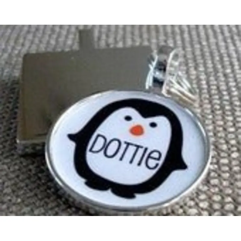 Penguin Custom Pet ID Tag