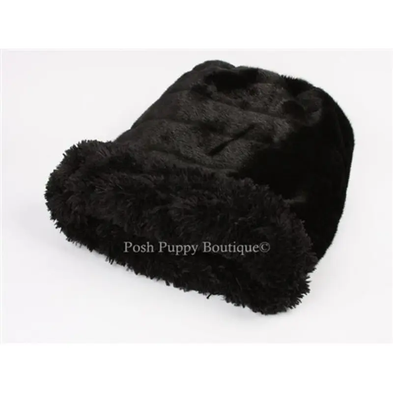 Susan Lanci Black with Black Shag Cuddle Cup