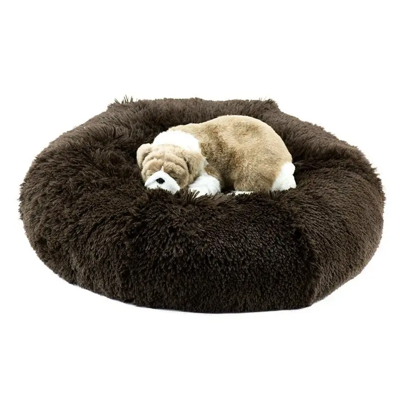 Susan Lanci Shag Bed - Chocolate