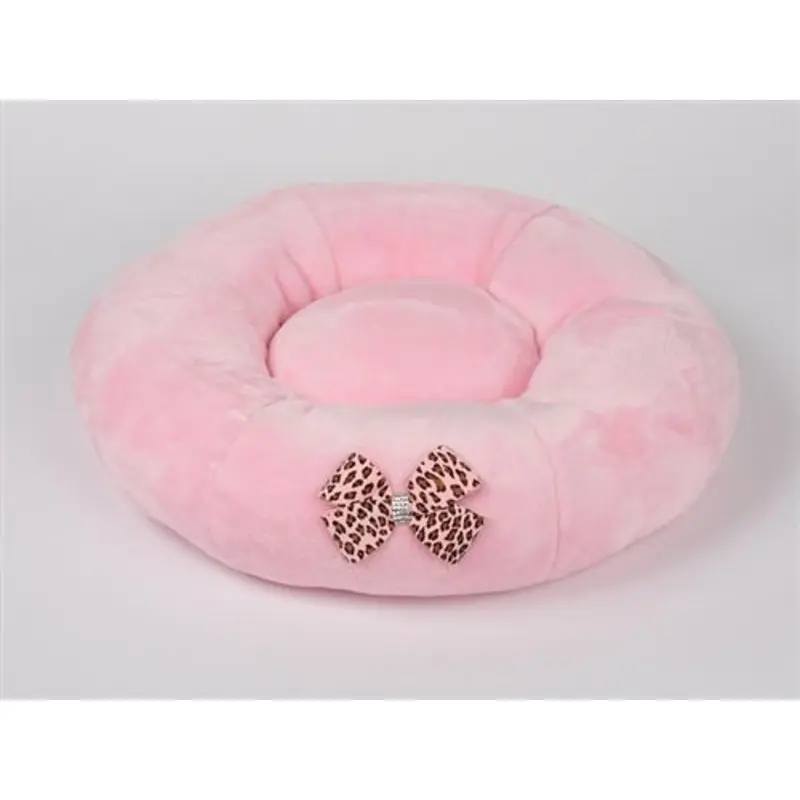 Susan Lanci Spa Beds with Nouveau Bow - Pink