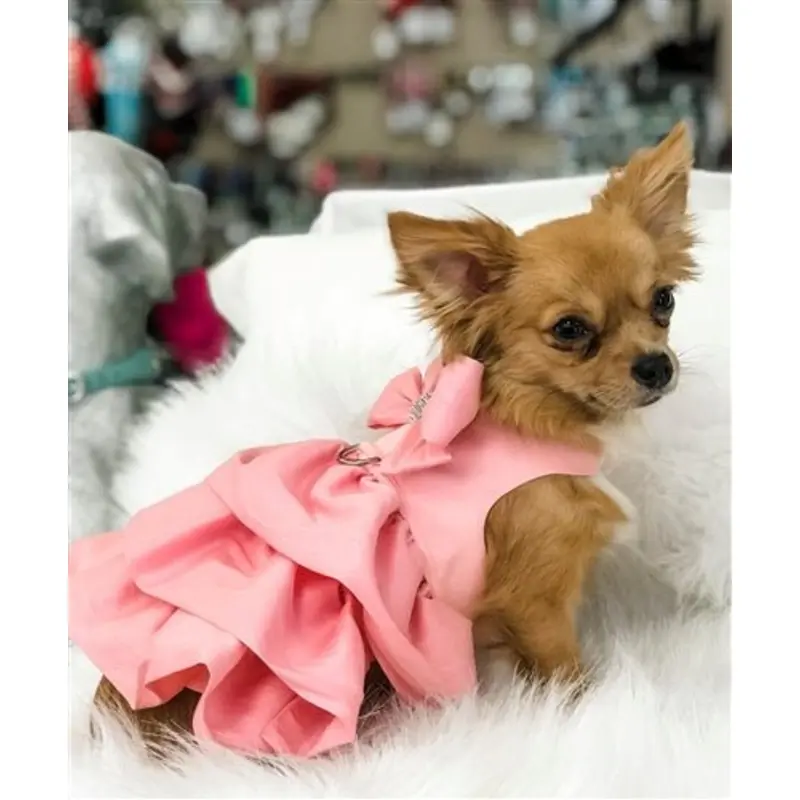 Susan Lanci Madison Dress - Puppy Pink