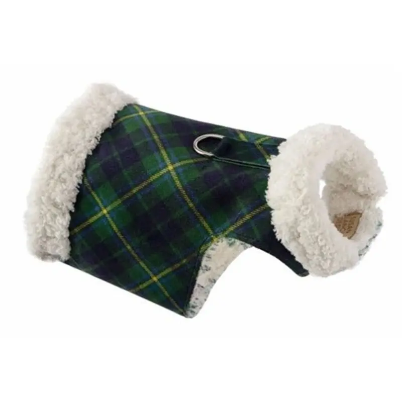 Susan Lanci Scotty Bowzer - Forest Plaid