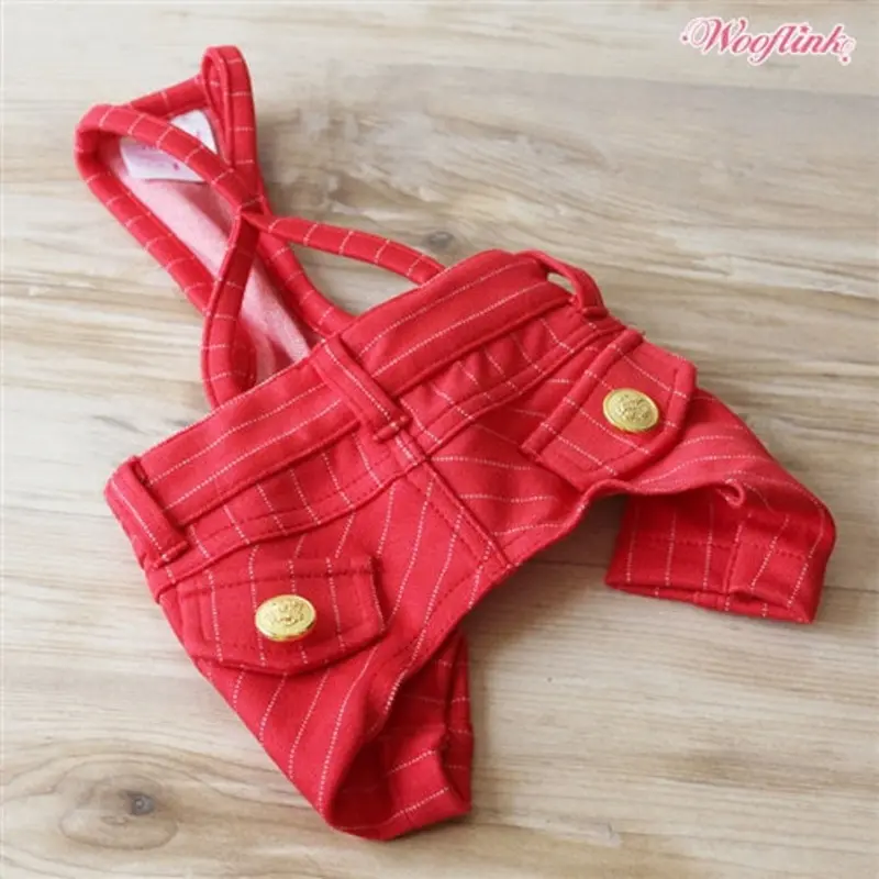 Wooflink Holiday Season Pants - Red
