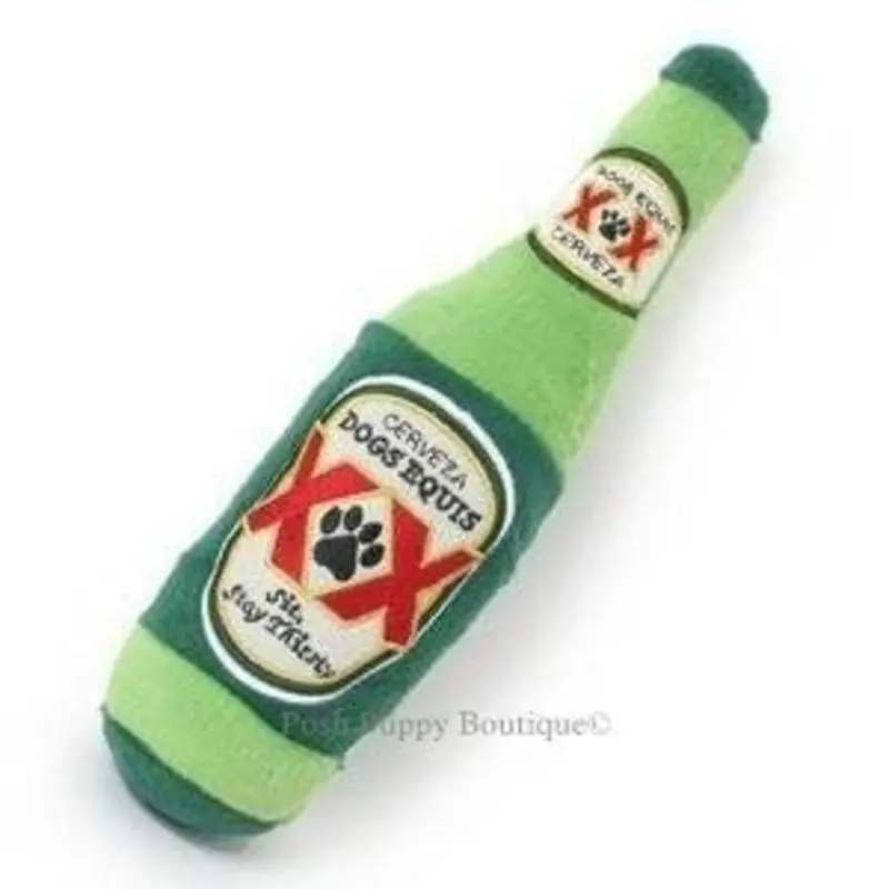 Dogs Equis Beer Plush Toy