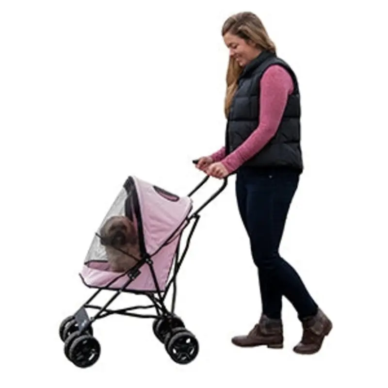 Travel Lite Pet Stroller - Rose Quartz