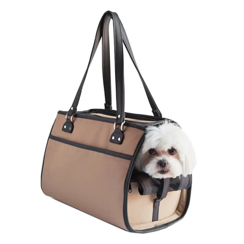 The Payton Carrier in Khaki - Black Trim