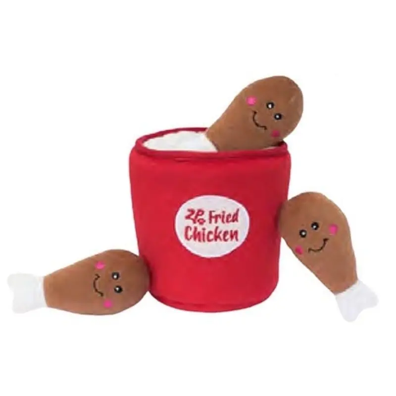 Zippy Paws Bucket of Chicken Food Buddies Burrow