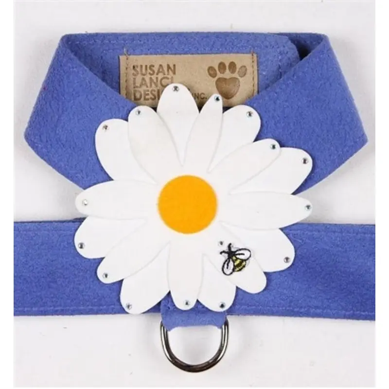 Susan Lanci Tinkie Large Daisy Collection Tinkie Ultrasuede Harnesses