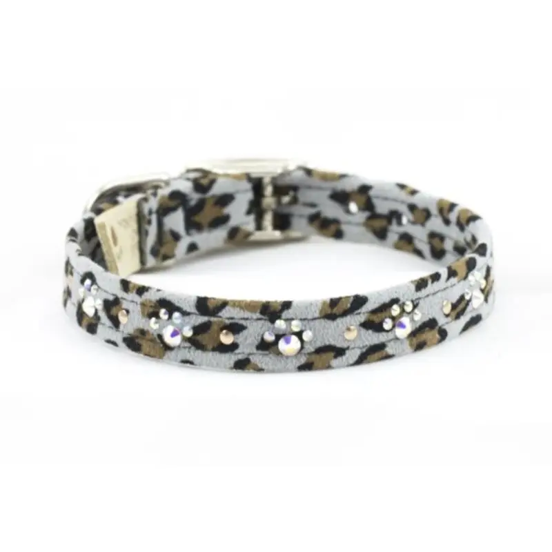 Susan Lanci Crystal Paws Collar Jungle Print Collection