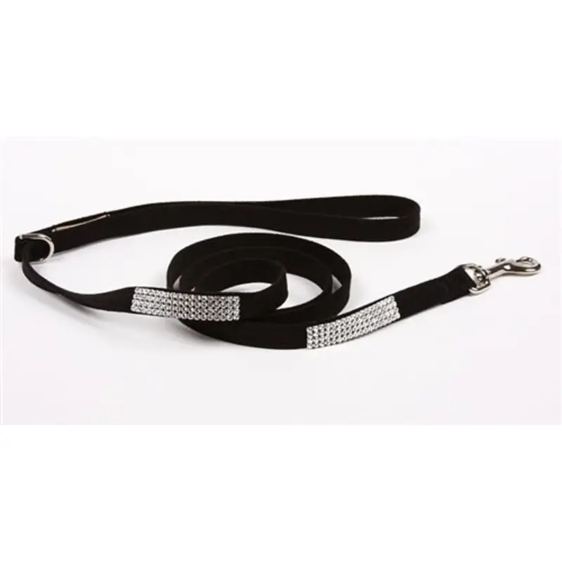 Susan Lanci Giltmore Crystal 4 Row Collection 4' Leash in Many Colors