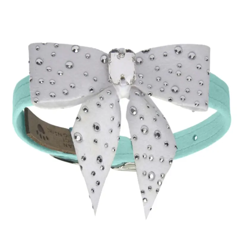 Susan Lanci Tiffi's Gift Collar with Clear Crystal