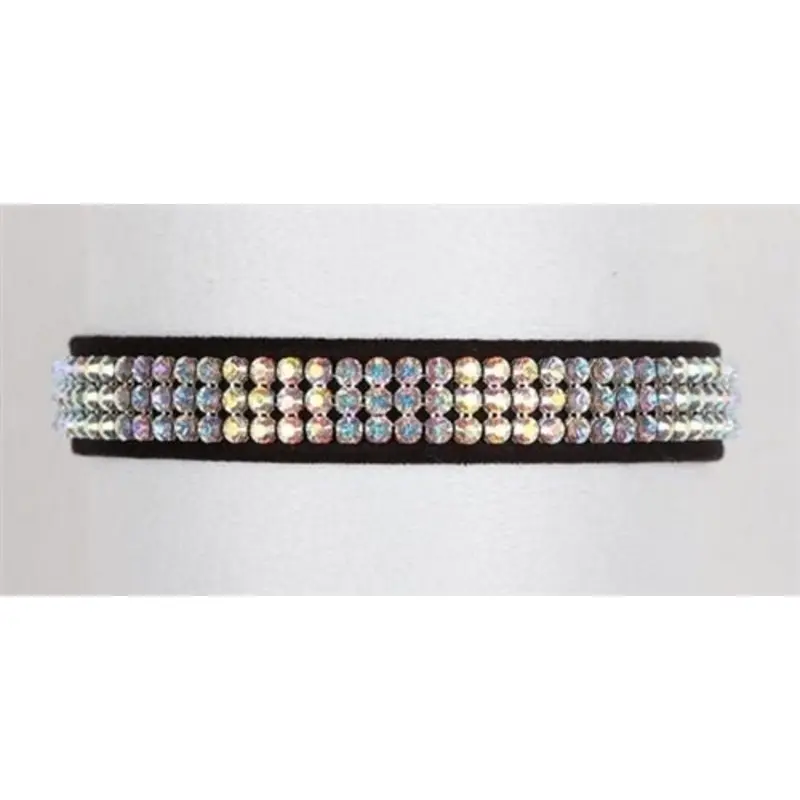 Susan Lanci AB Crystals Color Giltmore Ultrasuede Collars - Many Colors