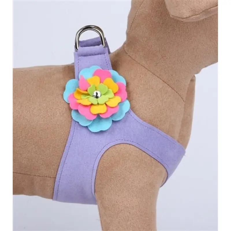 Susan Lanci Fantasy Flower Collection Step-In Harness - French Lavender