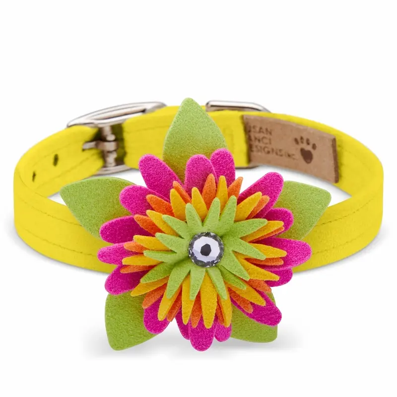 Susan Lanci Island Flower Collection 1/2" Collar- Many Colors
