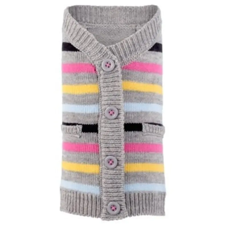 Stripe Pink Cardigan