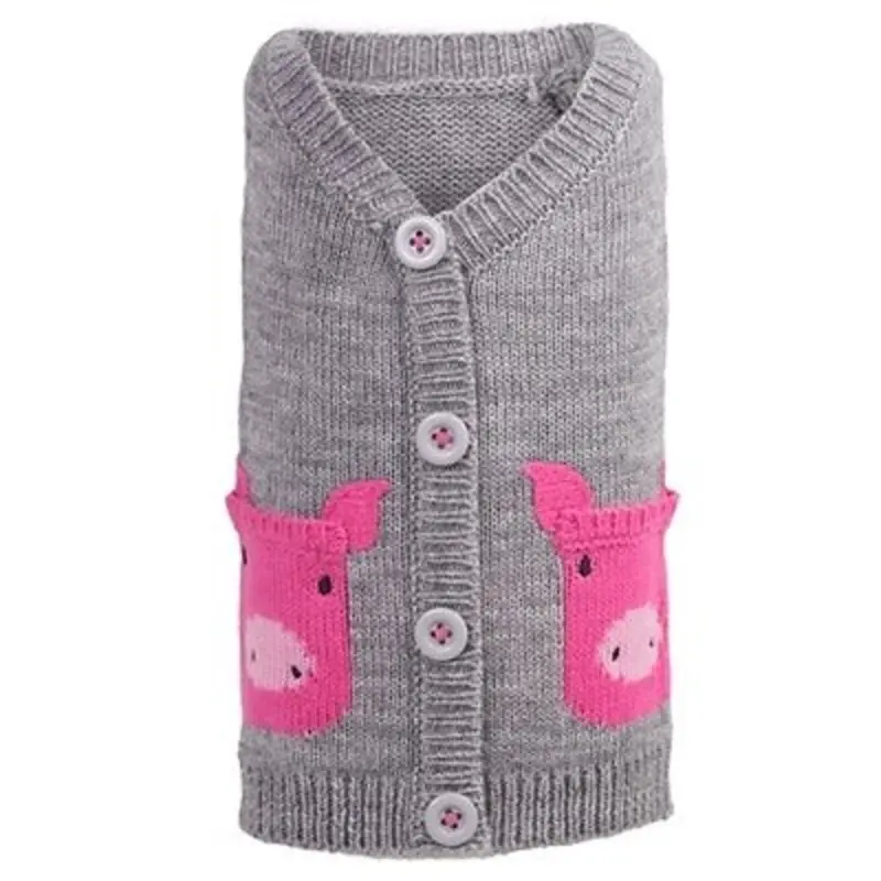 Pig Cardigan