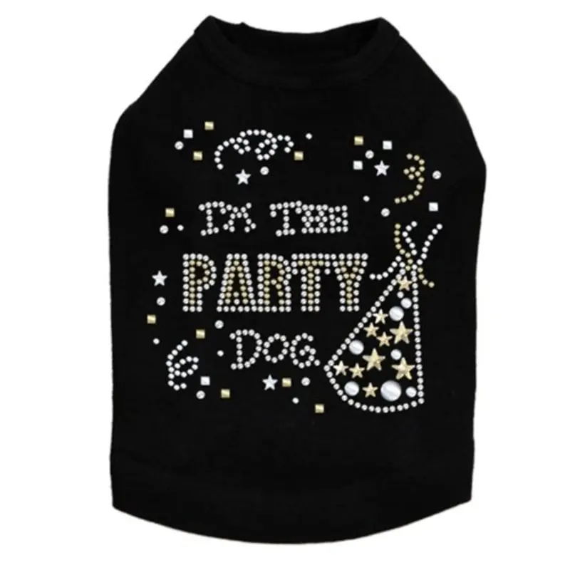 Party Dog - Dog Tank - Many Colors