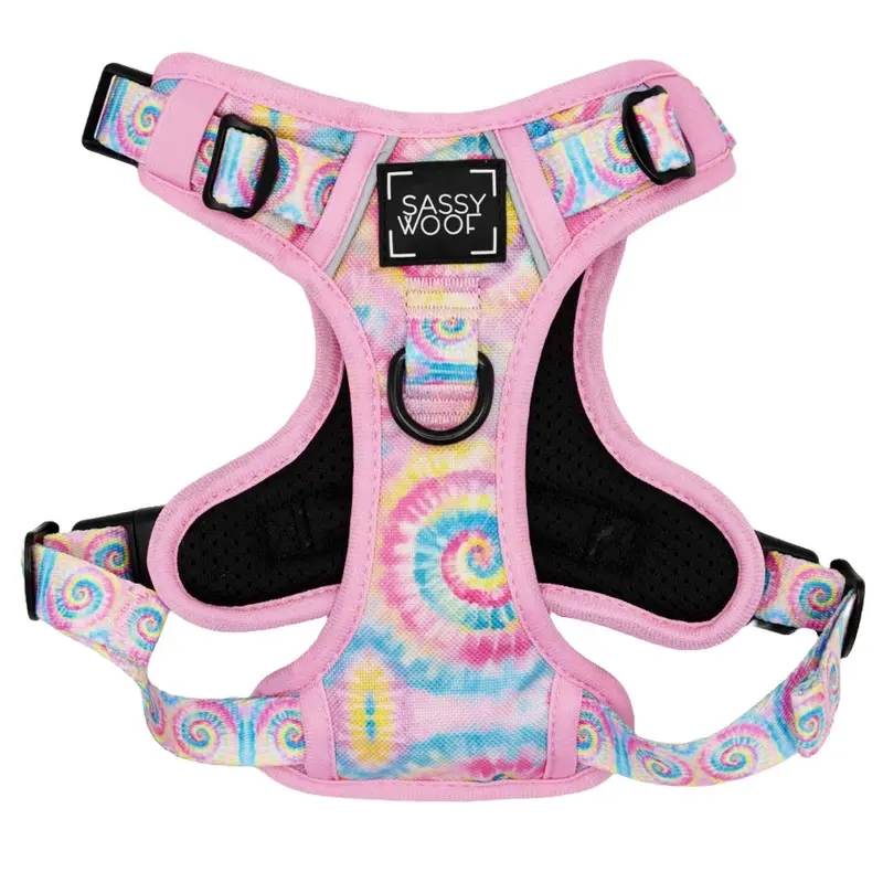 Dog Step-in Harness - Groovy Good Vibes