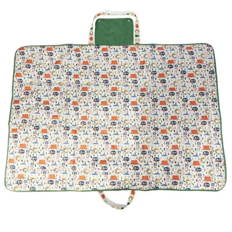 Peanuts Beagle Scouts Picnic Travel Blanket