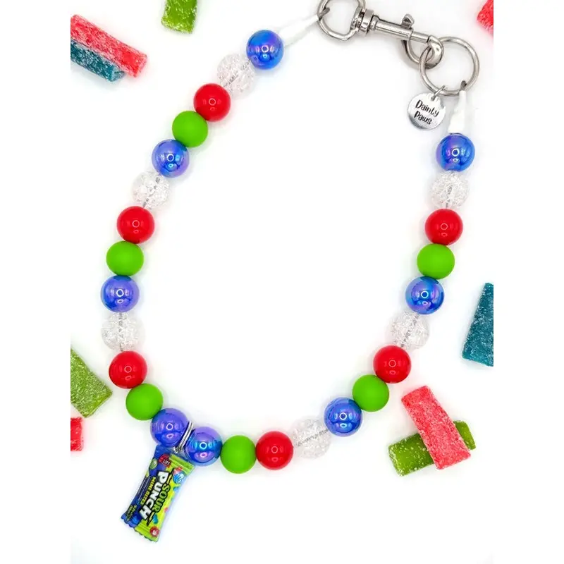 Candy Collection Pucker Up Pup! Beaded Collar