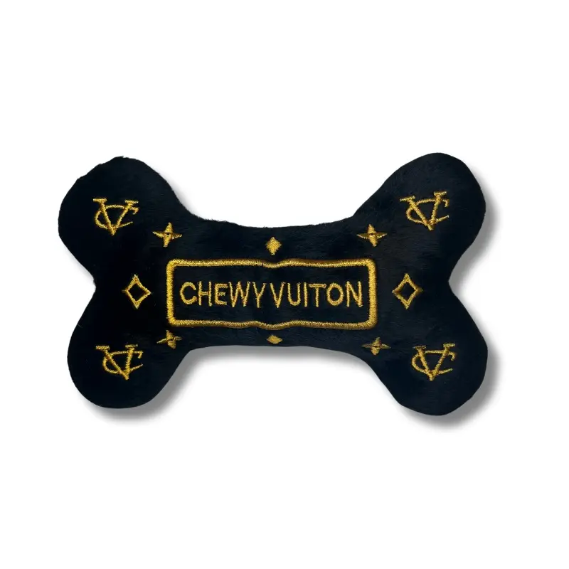 Chewy Vuiton Noir Bone