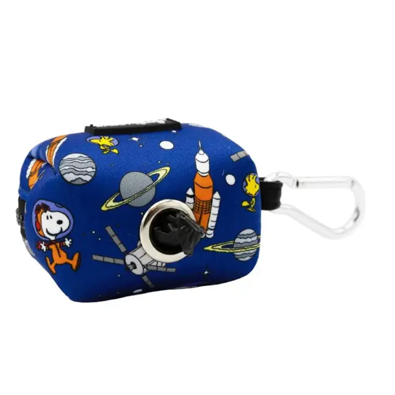 Dog Waste Bag Holder -Peanuts Snoopy in Space