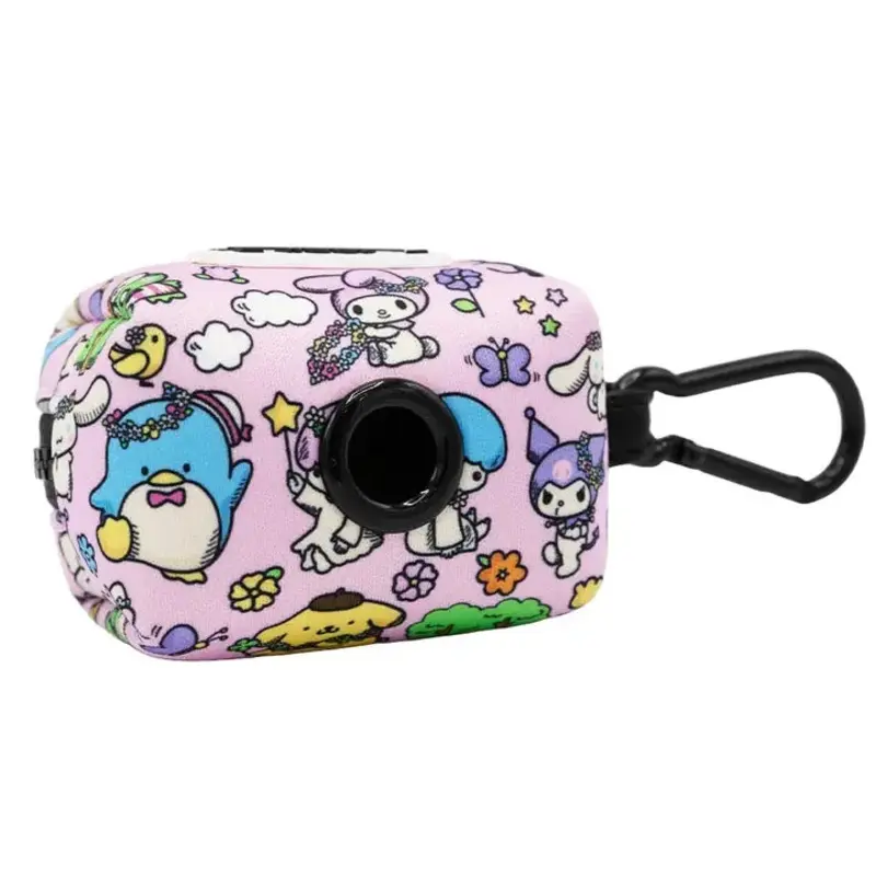 Dog Waste Bag Holder -Hello Kitty & Friends Flower Festival