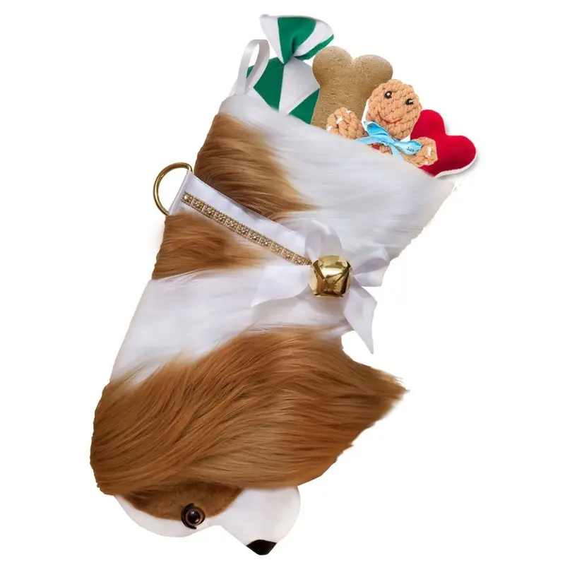 Cavalier King Charles Decorative Dog Christmas Stocking