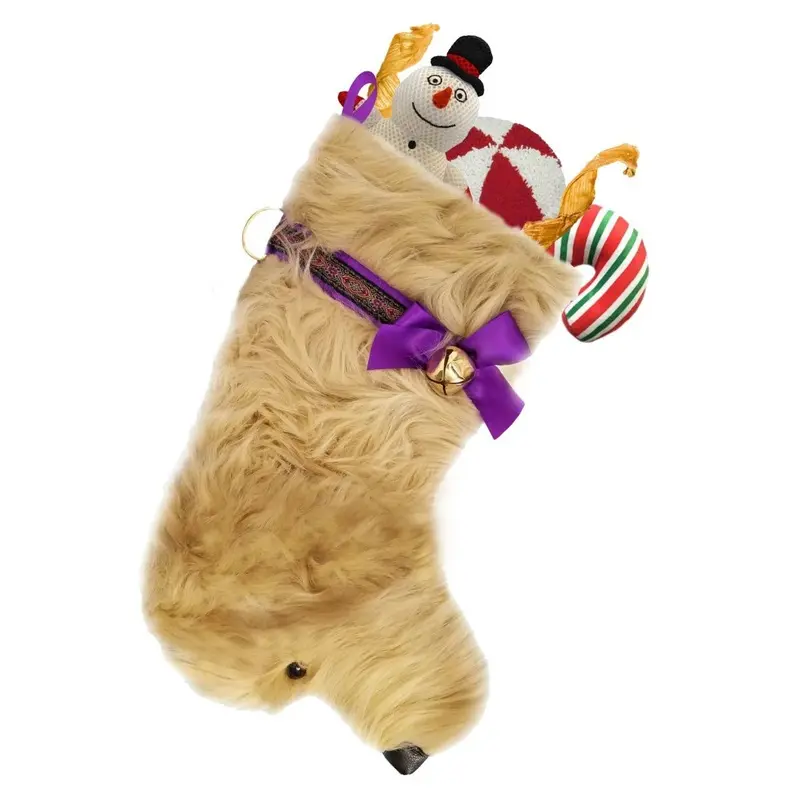 Golden Doodle Decorative Dog Christmas Stocking