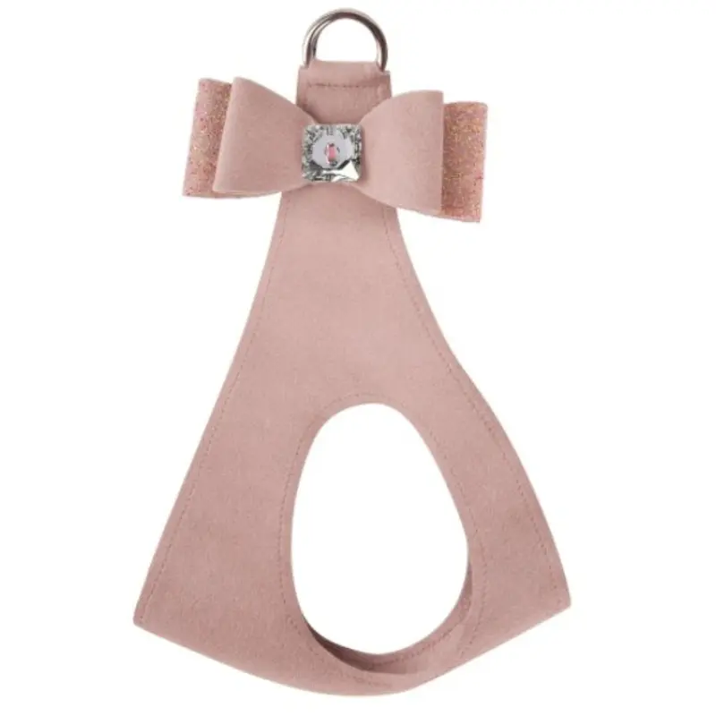 Susan Lanci AB Crystal Stellar Big Bow Step in Harness in Rosewood