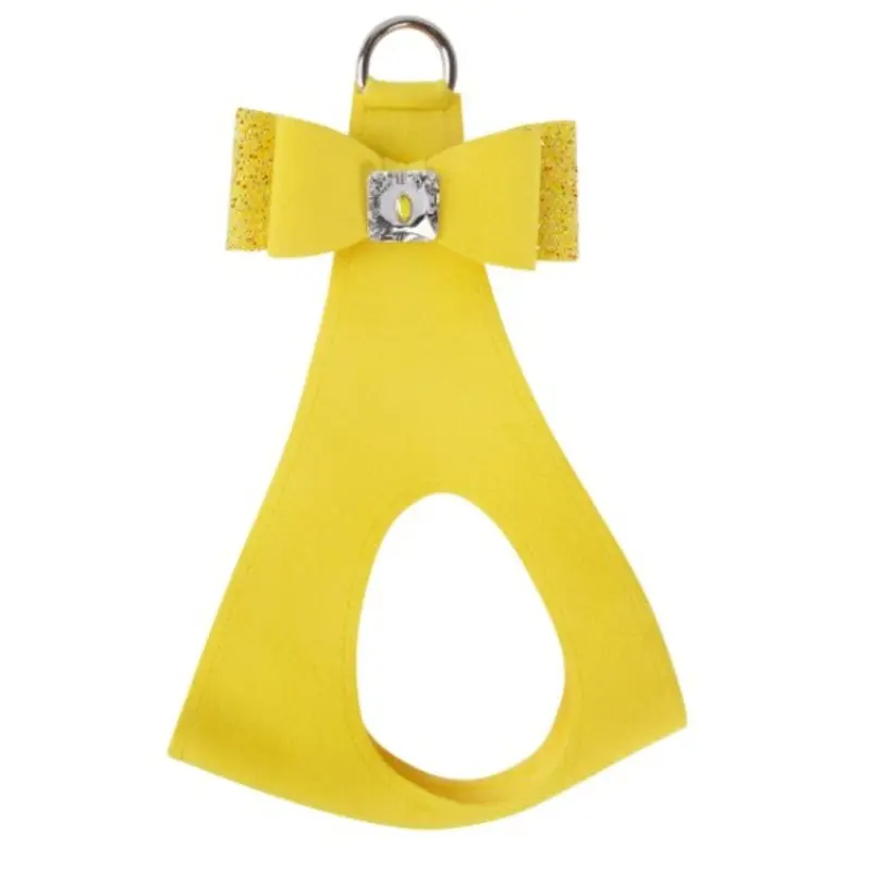 Susan Lanci AB Crystal Stellar Big Bow Step in Harness in Sunshine