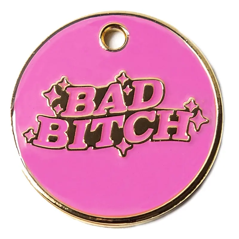 Bad Bitch Pet ID Tag