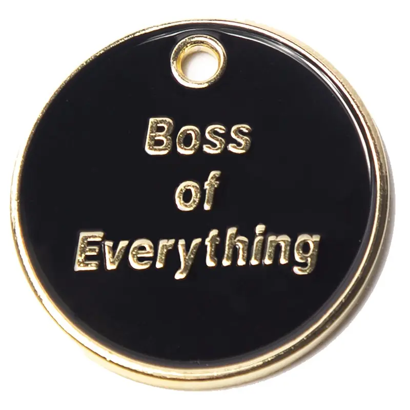 Boss of Everything Pet ID Tag