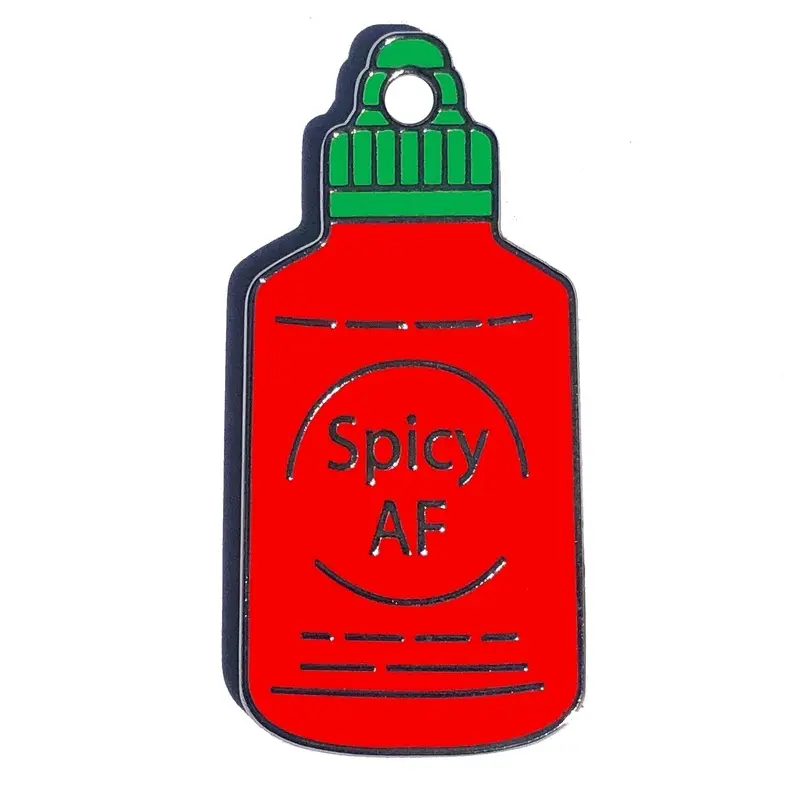 Spicy AF Pet ID Tag