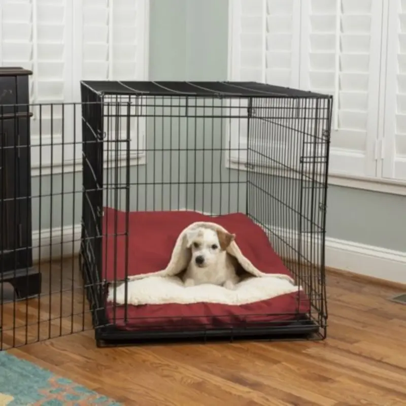 Cozy Cave Dog Crate Bed in Many Colors