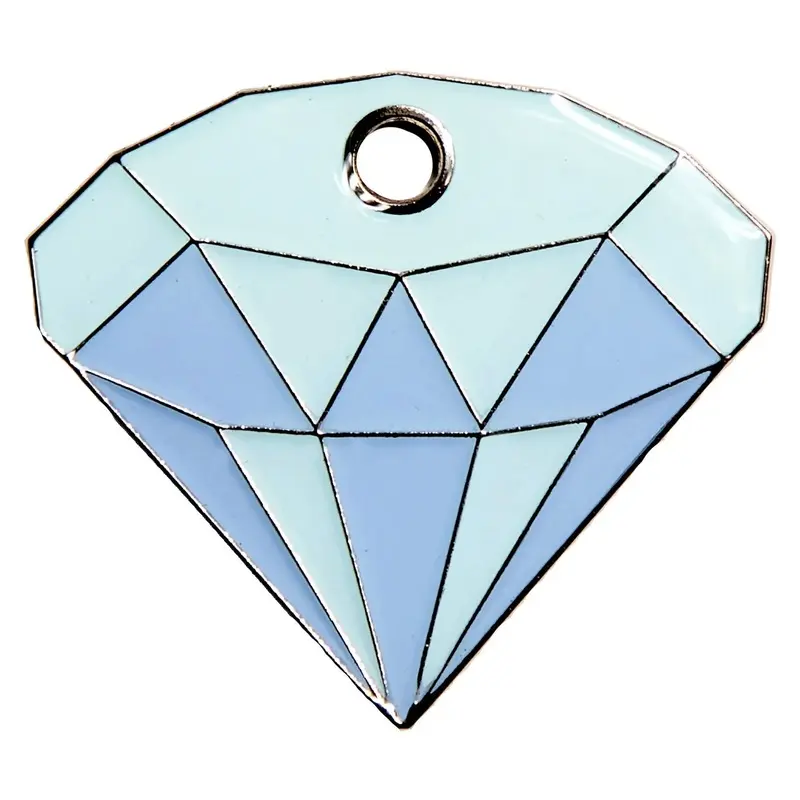 Diamond Pet ID Tag