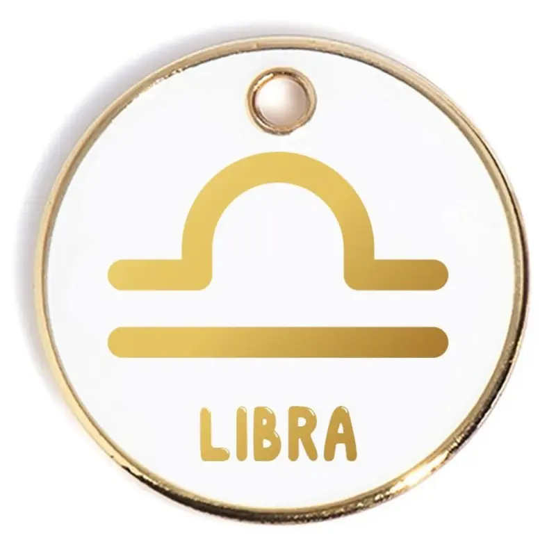 Libra Pet ID Tag
