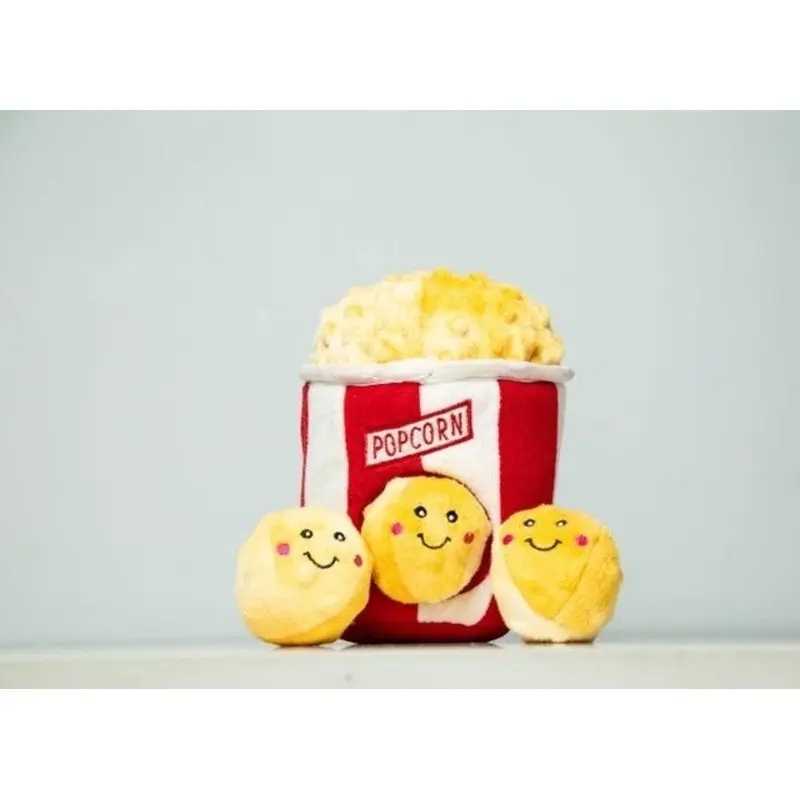 Zippy Paws Popcorn Bucket Food Buddies Burrow