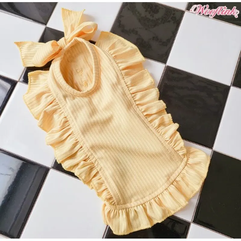 Wooflink Sunshine on my Mind Top - Yellow