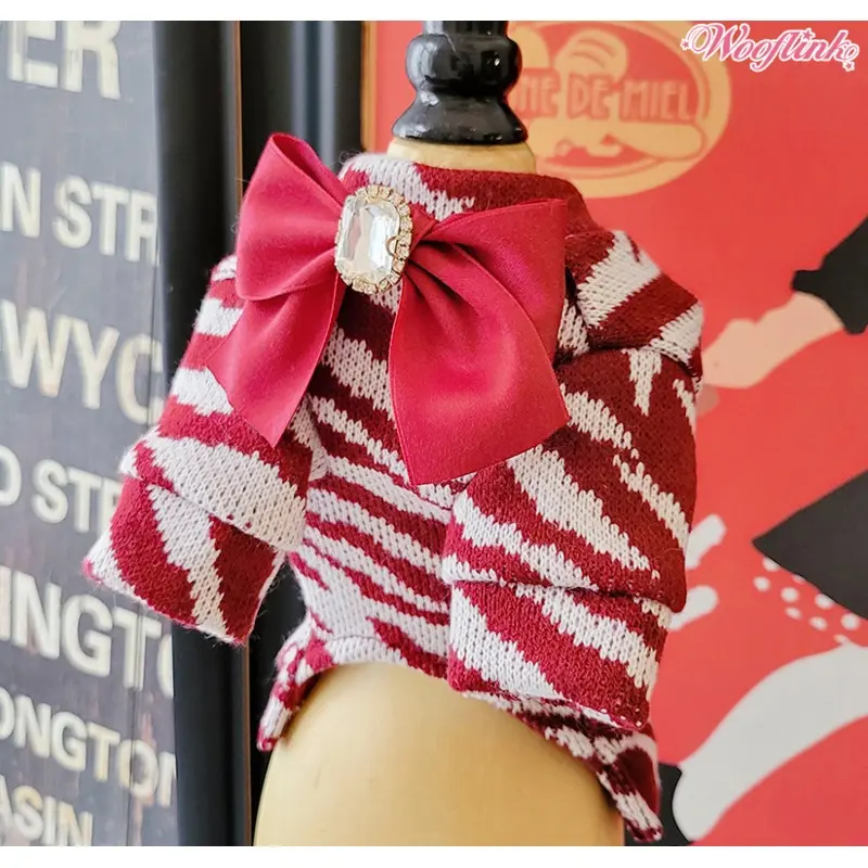 Wooflink Go Wild Sweater in Red Wine