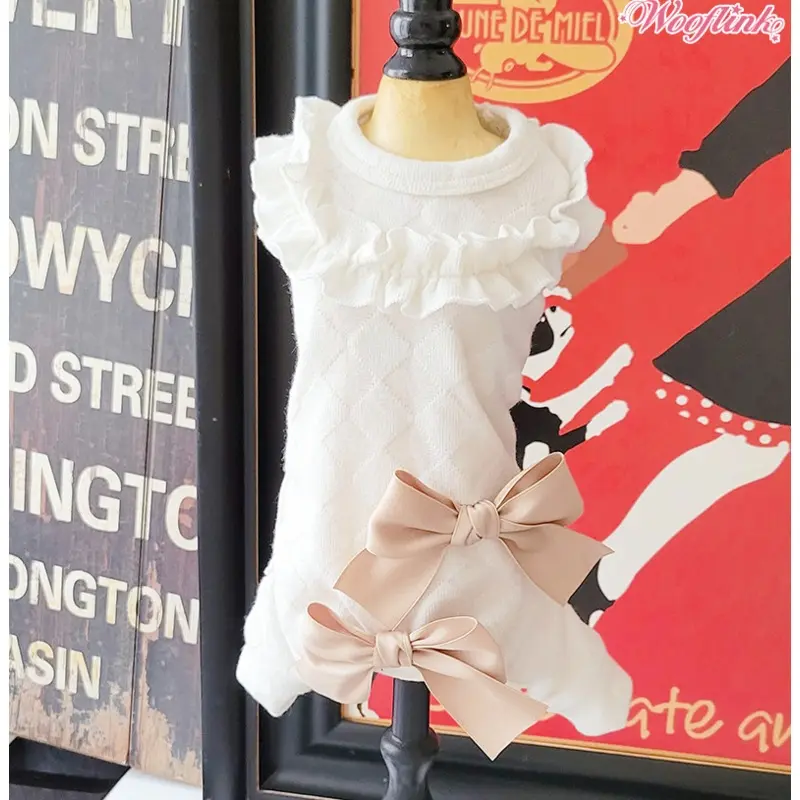 Wooflink Sweet Dreams PJ in Cream