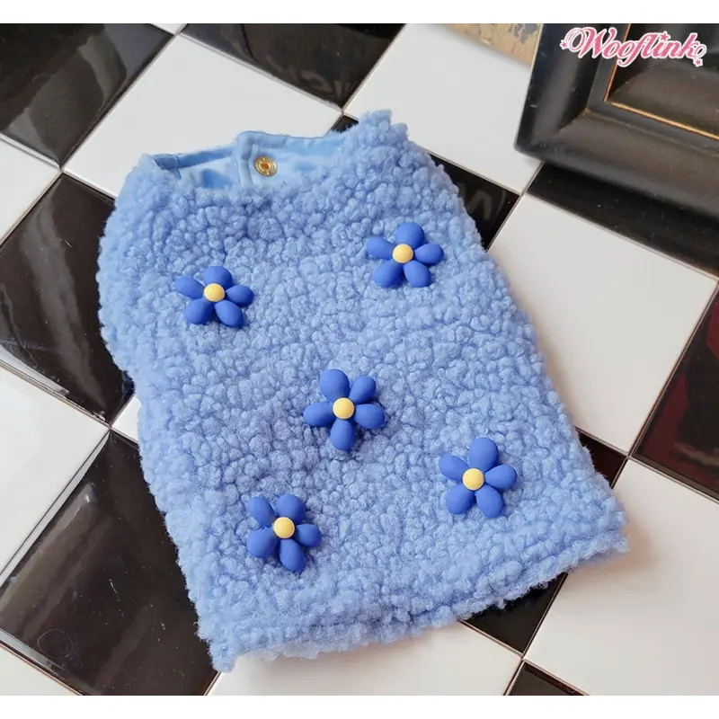 Wooflink Vivid Winter Coat in Blue