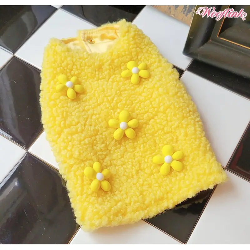 Wooflink Vivid Winter Coat in Yellow