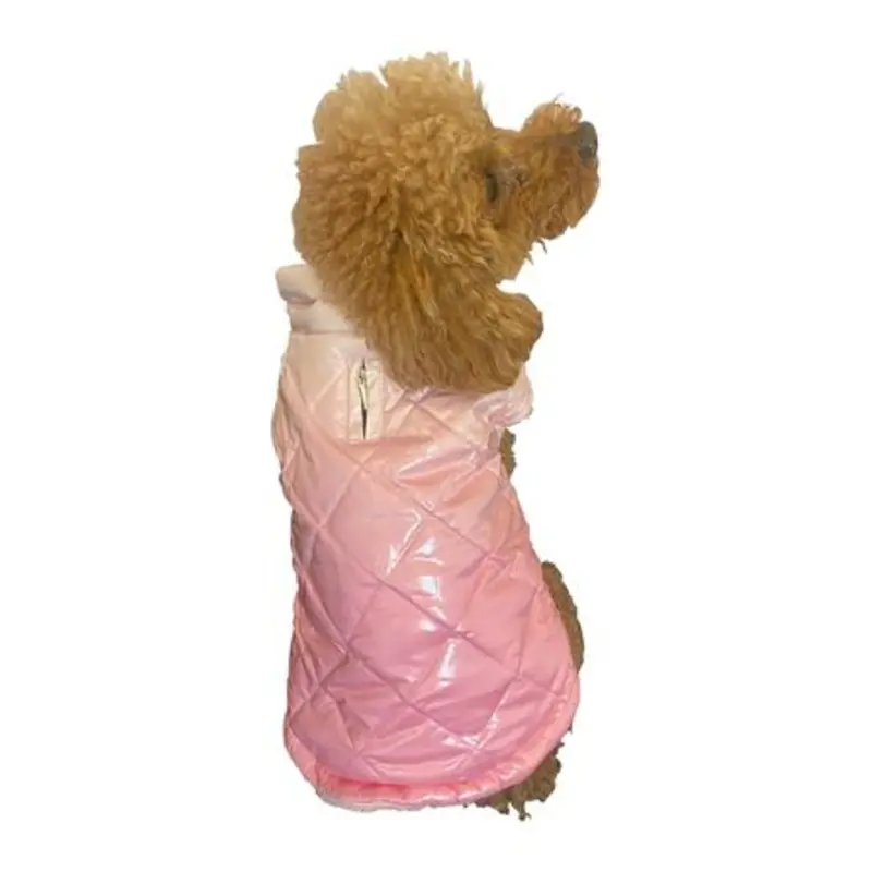 Coco Puffer- Ombre'd Baby Pink