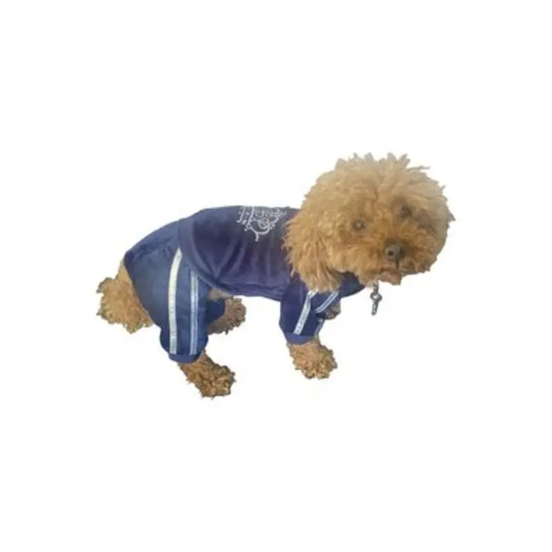 Run Run Run Tracksuit in Navy Blue