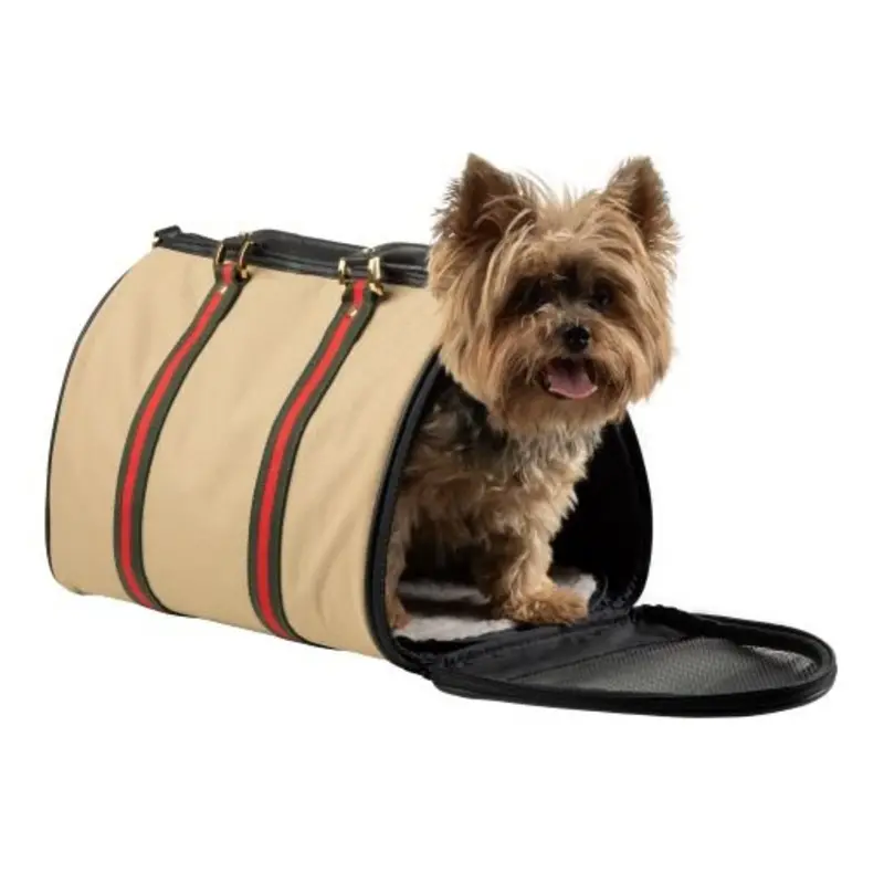 Duffel Carrier- Khaki with Stripe
