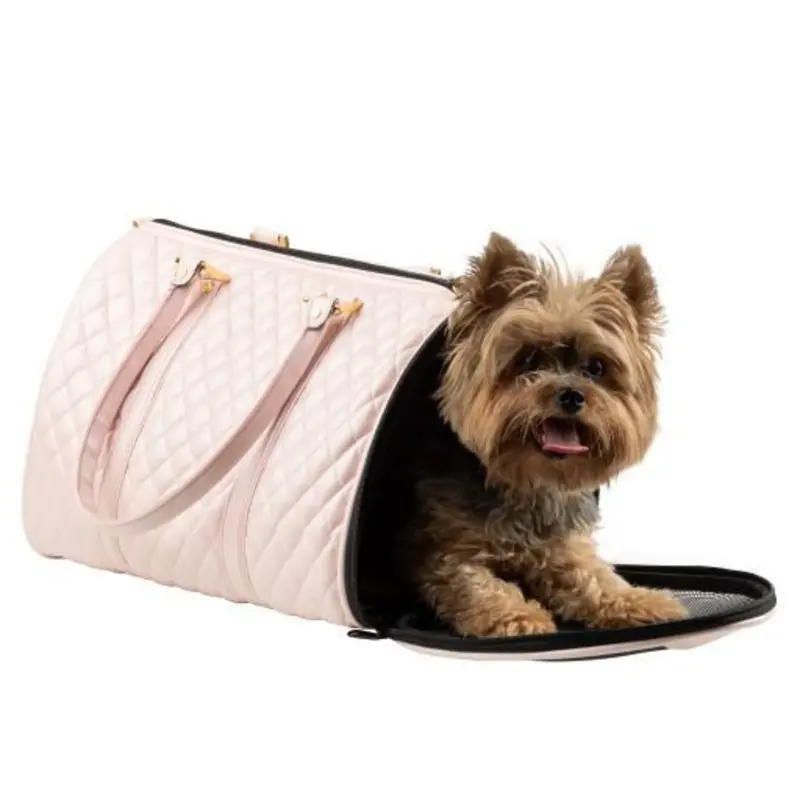 Duffel Carrier- Pink Quilted