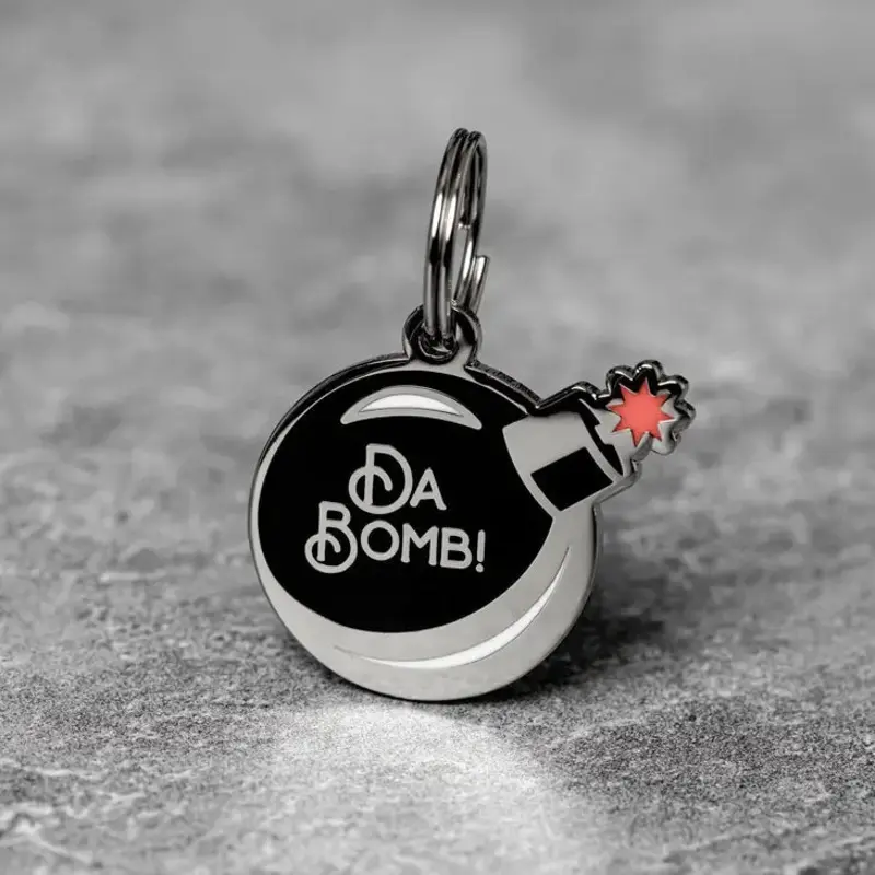 Da Bomb! Pet ID Tag