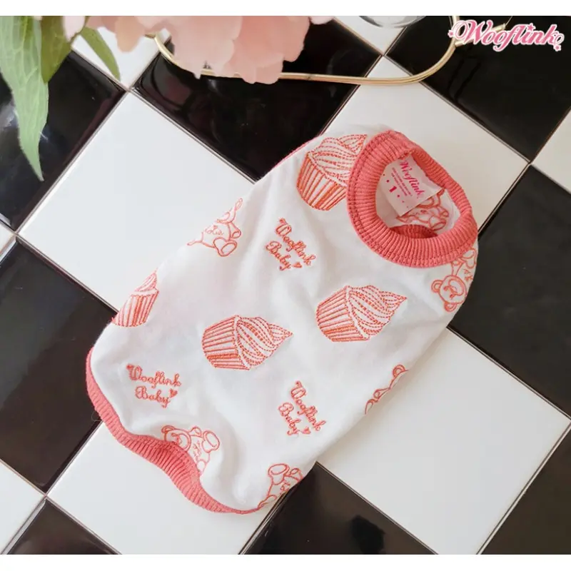 Wooflink BB Loves Cupcake Top - Watermelon